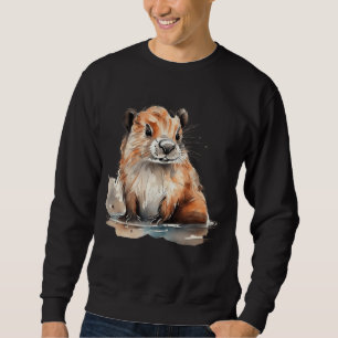 Niedliches Biber Sweatshirt