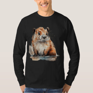 Niedliches Biber T-Shirt