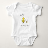 Niedliches Bienenbaby/Bodysuit Baby Bodysuit Custo Baby Strampler (Vorderseite)