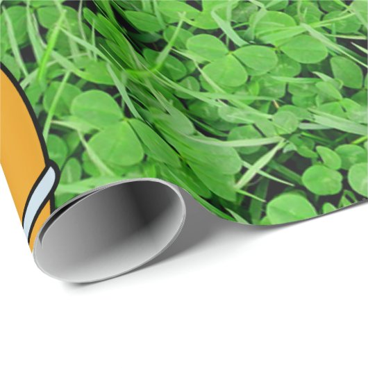 niedliches Bienencoronavirus Geschenkpapier (Rolleneckpunkt)