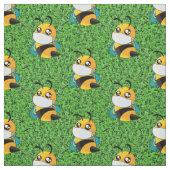 niedliches Bienencoronavirus Stoff (Muster)