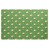 niedliches Bienencoronavirus Stoff (Fat Quarter (45,7 x 55,9 cm))