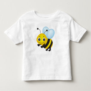 Niedliches Bienendesign Kleinkind T-shirt