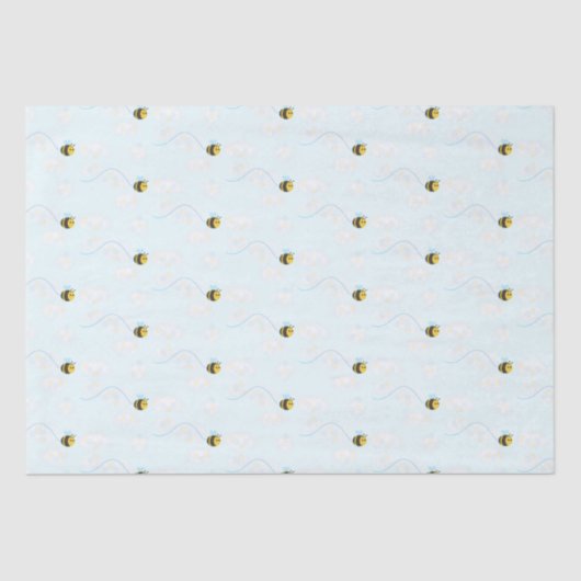 Niedliches Bienengewebe Seidenpapier (Vorderseite)