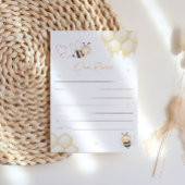 Niedliches Bienenhoney Erste Bee-Day Time Kapselka Einladung