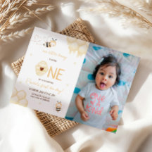 Niedliches Bienenhonig Erstes Bienentag-Foto