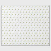 Niedliches Bienenkleidpapier Geschenkpapier (Flach)