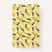 Niedliches Bienenmuster Ausweis (Rückseite)