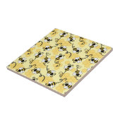 Niedliches Bienenmuster Fliese (Seite)