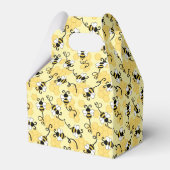 Niedliches Bienenmuster Geschenkschachtel (Rückseite)