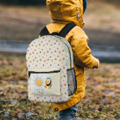 Niedliches Bienenmuster Kids-Backpack Bedruckter Rucksack