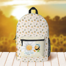 Niedliches Bienenmuster Kids-Backpack