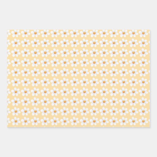 Niedliches Bienenpapier. Geschenkverpackung. Geschenkpapier Set (Vorderseite 2)