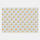 Niedliches Bienenpapier. Geschenkverpackung. Wrapp Geschenkpapier Set (Vorderseite 3)