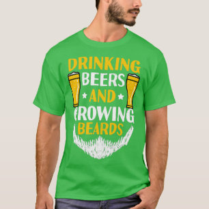 Niedliches Bier trinken Bier wächst T-Shirt