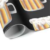 Niedliches Biermuster Geschenkpapier (Rolleneckpunkt)