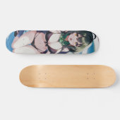 Niedliches Bikini-Girl Skateboard (Horizontal)
