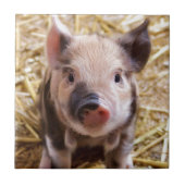 Niedliches Bild eines Säuglings Fliese (Vorderseite)