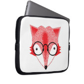 Niedliches Bild von Funky Fox Laptopschutzhülle (Vorne Rechts)