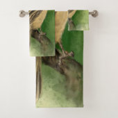 Niedliches Bird Bath Handtuch Set (Insitu)