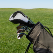 Niedliches Black Cat Foto Golf Headcover (In SItu)