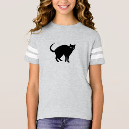 Niedliches Black Cat Halloween-Shirt T-Shirt
