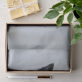 Niedliches Black Kitten Twine Foto Seidenpapier (Geschenk)