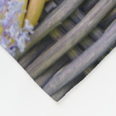 Niedliches Black Labrador Retriever Doppy Pet Foto Fleecedecke (Ecke)