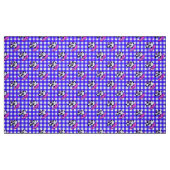 Niedliches Blau und Weiß Gingham Stoff (Fat Quarter (45,7 x 55,9 cm))