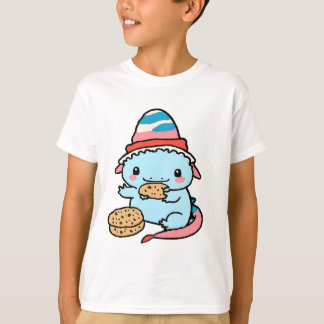 niedliches blaues axolotshirt T-Shirt