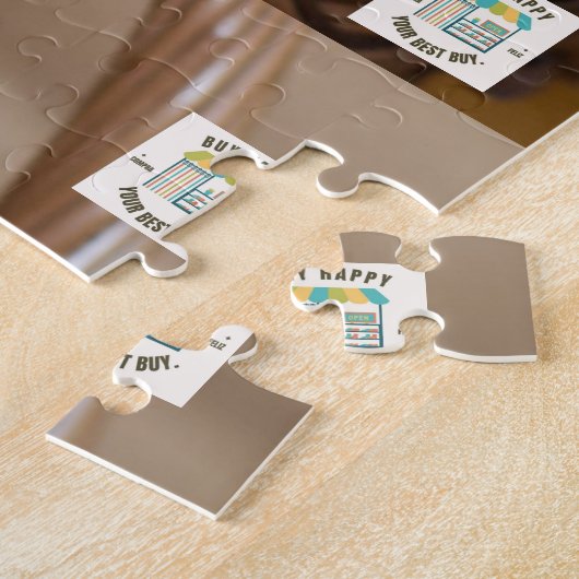 Niedliches blaues Kätzchen-Puzzle. Puzzle (Seite)