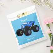 Niedliches blaues Monster-LKW-Cartoon Geschenktütchen (Versiegelt)