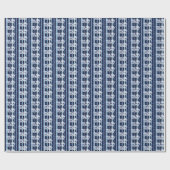 Niedliches blaues Packpapier (Flach)
