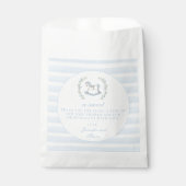 Niedliches blaues Pferd Böhmerjunge Dusche Danke Geschenktütchen (Vorderseite)