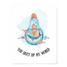 Niedliches blaues Whale Kinderzimmer/Bad