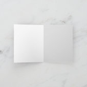 Niedliches Blonde Girl Swimming Pool Party Kinderb Dankeskarte (Innenseite)