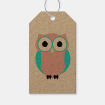Niedliches Blue and Pink Owls Babydusche Markierun