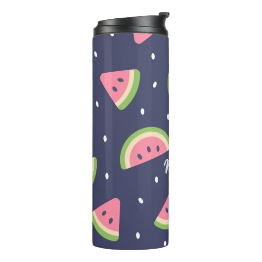 Niedliches Blue Back to School Thermosbecher (Nach links gedreht)