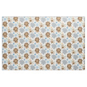 Niedliches Blue Jungle Animals Baby Boys Custom Mo Stoff (Yard (91,4 cm))