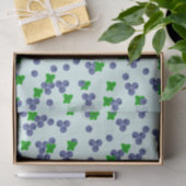 Niedliches Bluebeeren-Tissue-Papier Seidenpapier (Geschenk)