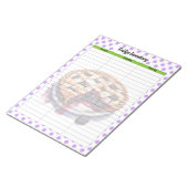 Niedliches Blueberry-Kühlschrank-Inventar Notizblock (angewinkelt)