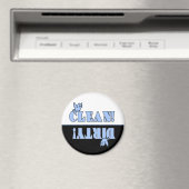 Niedliches Bluebird Clean Dirty Magnet für Geschir (In Situ (Geschirrspüler))