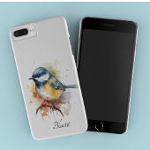 Niedliches Bluetit auf Zweig, Brauch Case-Mate iPhone Hülle