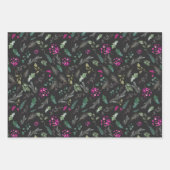 Niedliches Blumengeschenk Geschenkpapier Set (Vorderseite 3)