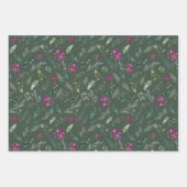 Niedliches Blumengeschenk Geschenkpapier Set (Vorderseite 2)