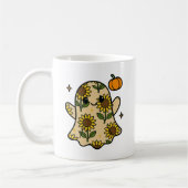 Niedliches Blumengestein Kaffeetasse (Links)