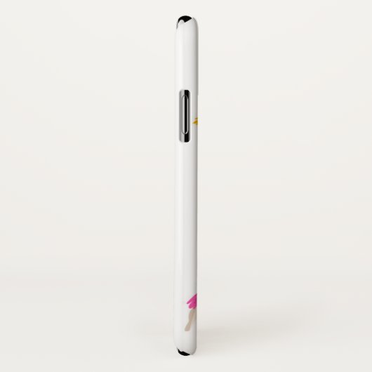 Niedliches Blumenlama Case-Mate iPhone Hülle (Hinten/Rechts)