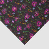 Niedliches Blumenmuster Chic Elegant Klassisches R Seidenpapier (Ausschnitt)