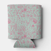 Niedliches Blumenmuster im Sommer Dosenkühler (Rückseite)