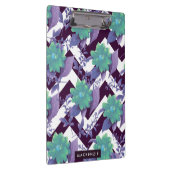 Niedliches Blumenmuster Klemmbrett (Rechts)